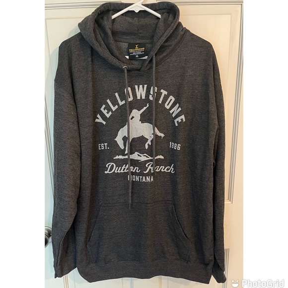 yellowstone Other - Yellowstone Dutton Ranch Bucking Bronco Montana Kevin Costner Show Hoodie XL